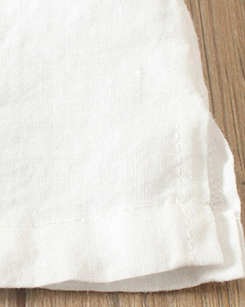 EnfÀrgad kortÀrmad sommar-t-shirt