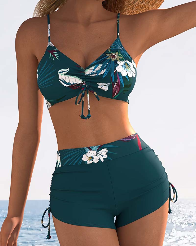 Tvådelad Bikini Semester Dragsko