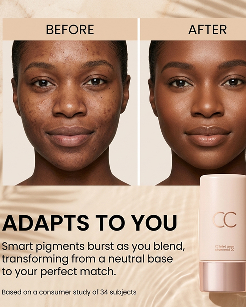 Färgkorrigerande Tonad CC Serum