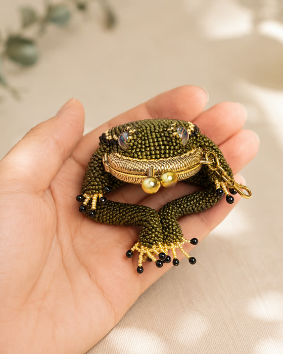 Charmig Frog myntväska