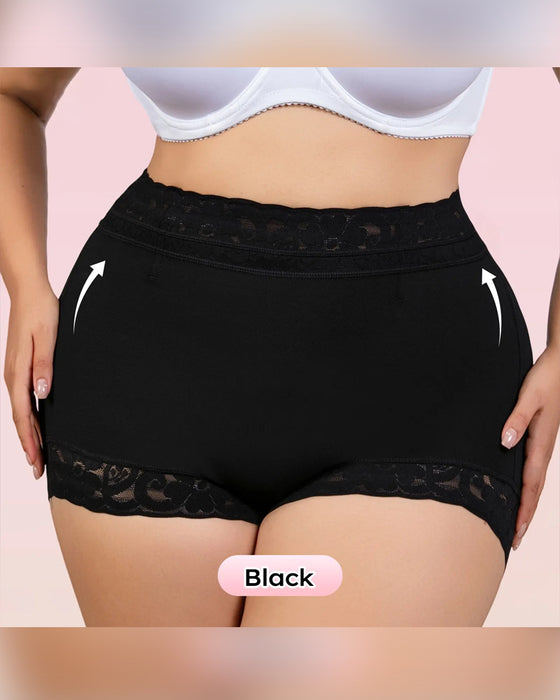 Damer Högmidjad Shapewear Trosor