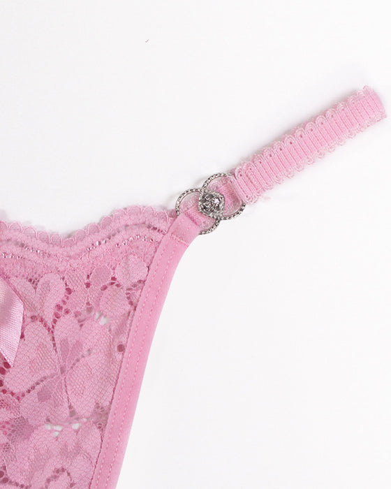 String Sexy Rosett Spets G-String