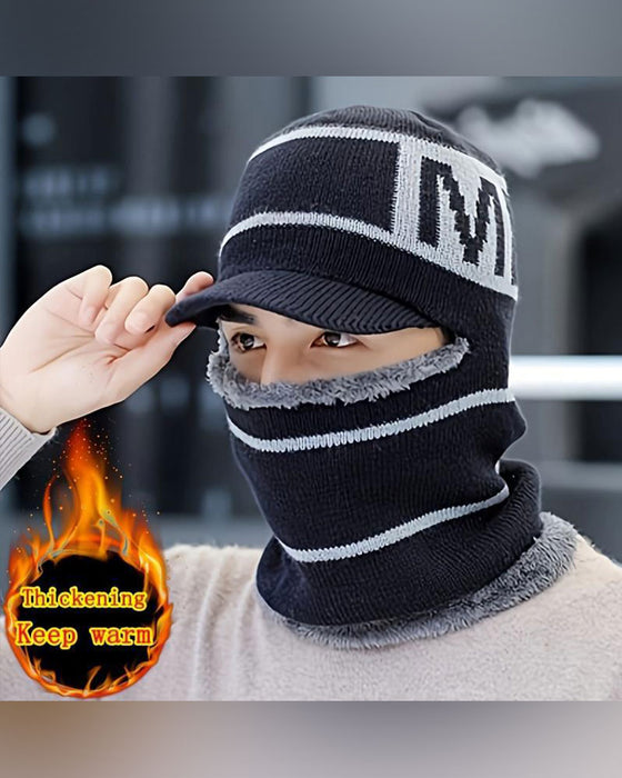 Vinter Varm Pullover Mössa