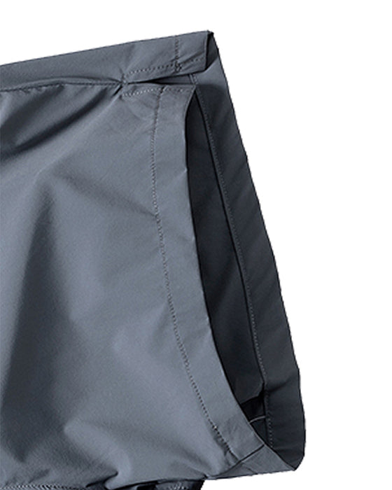 Shorts Män Elastisk Midja Ficka Snabbtorkande Is-Silke Sport