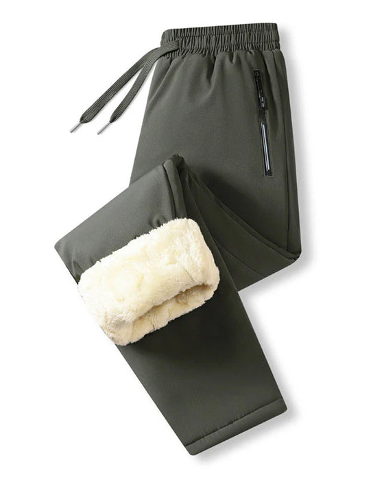 Herr Byxor Varmfodrade Vattentäta Dragsnodd