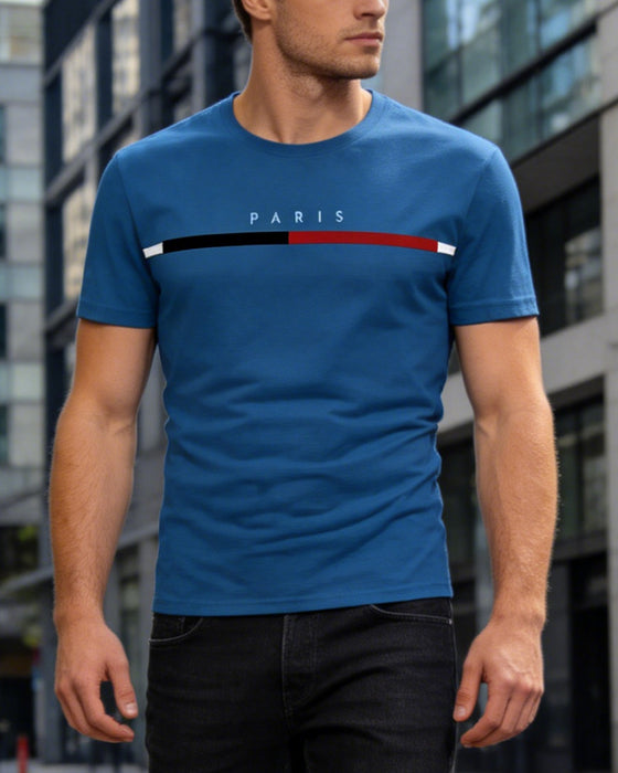 T-Shirt Snabbtorka Rund Hals Kort Ärm