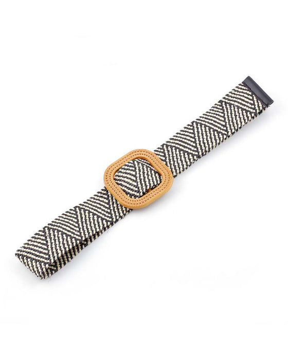 Bälte Boho Stil Spänne Elastiskt
