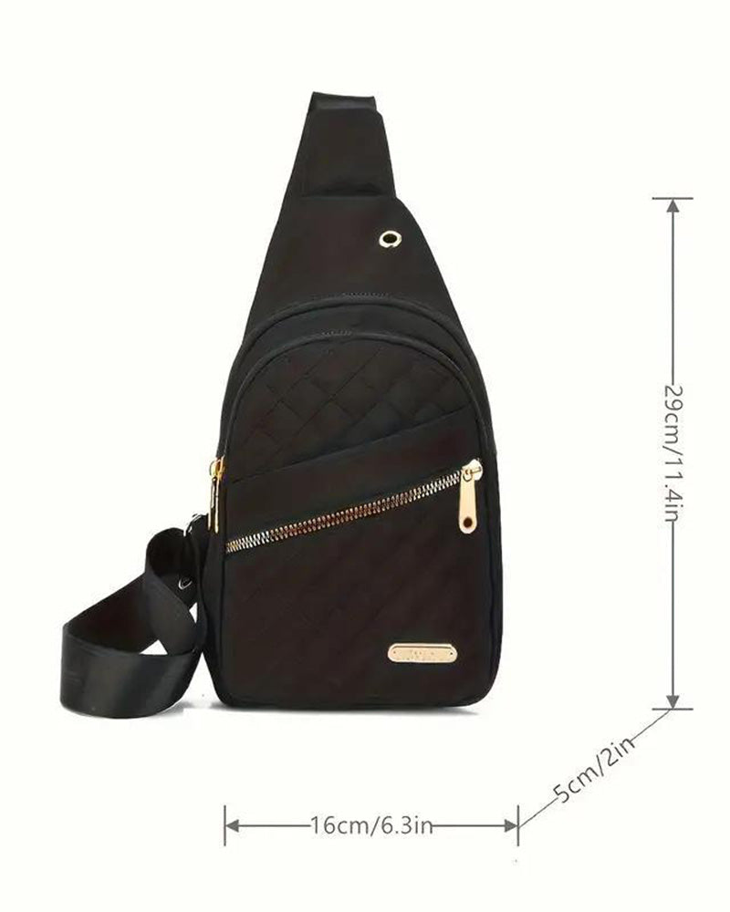 Crossbody Liten Sling Ryggsäck Sling Väska För Kvinnor Män