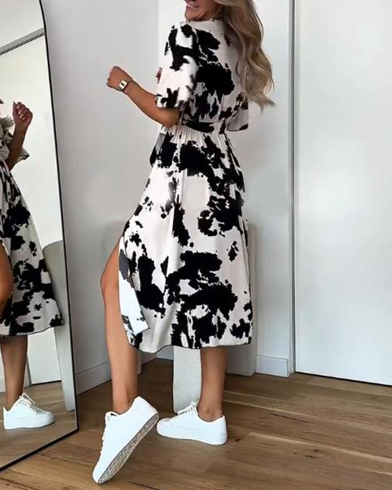 Klänning Modig Sexig Slits