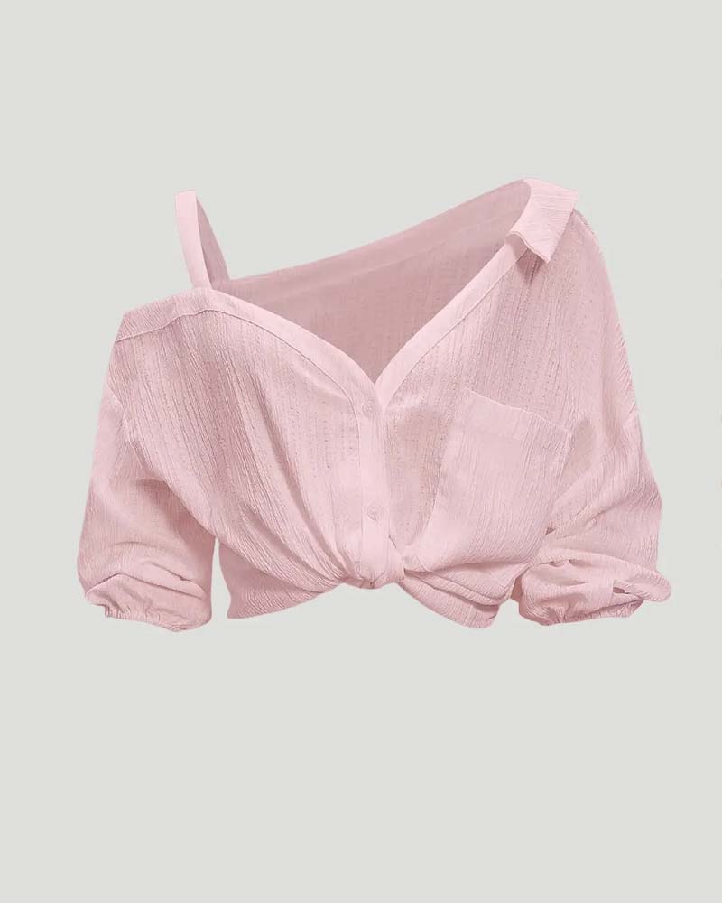 Blus Enaxlad Rem Twist