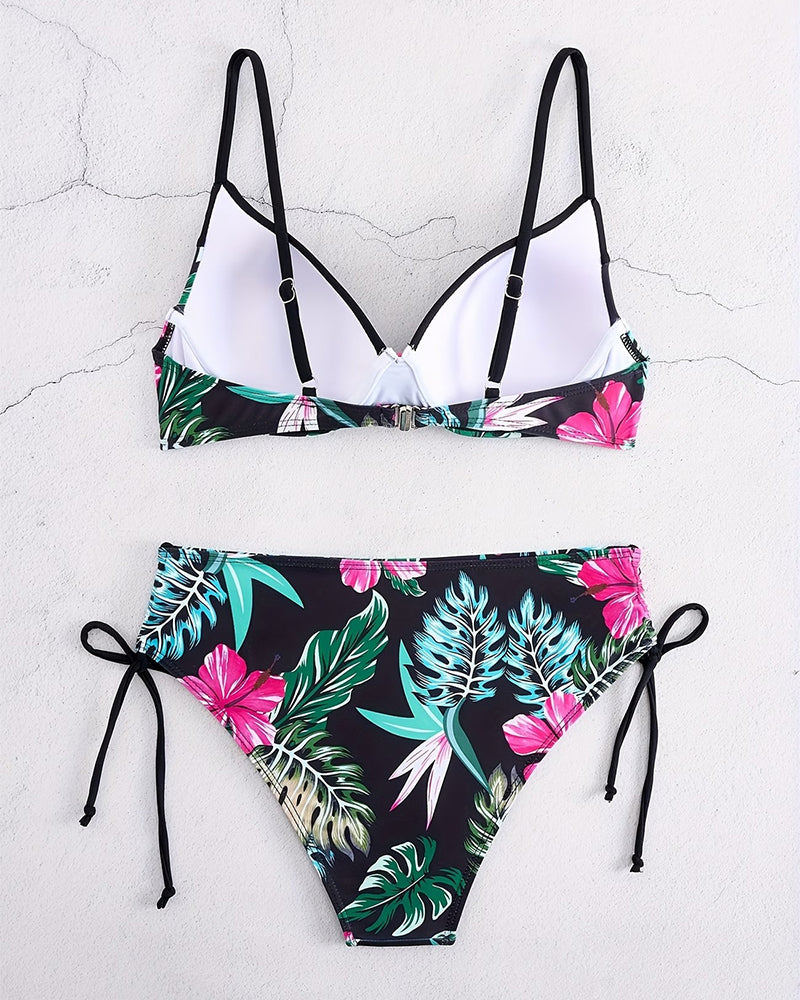 Bikini Mode Tryckt Push Up