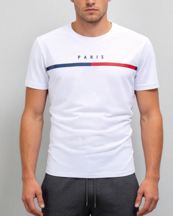 T-Shirt Snabbtorka Rund Hals Kort Ärm