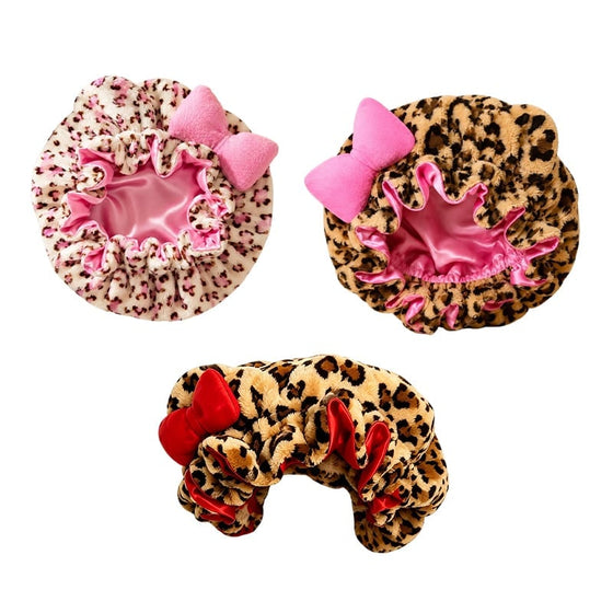 Pannband Leopard Randig 3D Hår