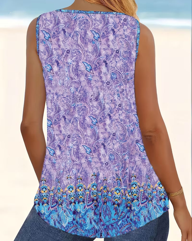 Linne Cashewnöt Blomma Mode