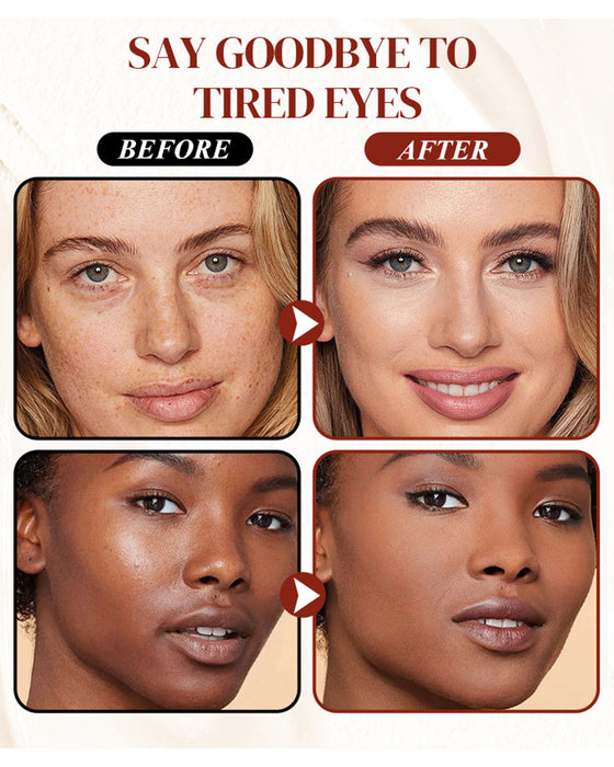 Underögon-Korrigeringsborste Utan Concealer