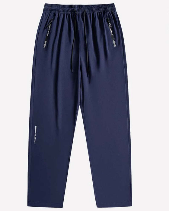 Byxor Elastisk Midja Bokstav Tryck Athletic