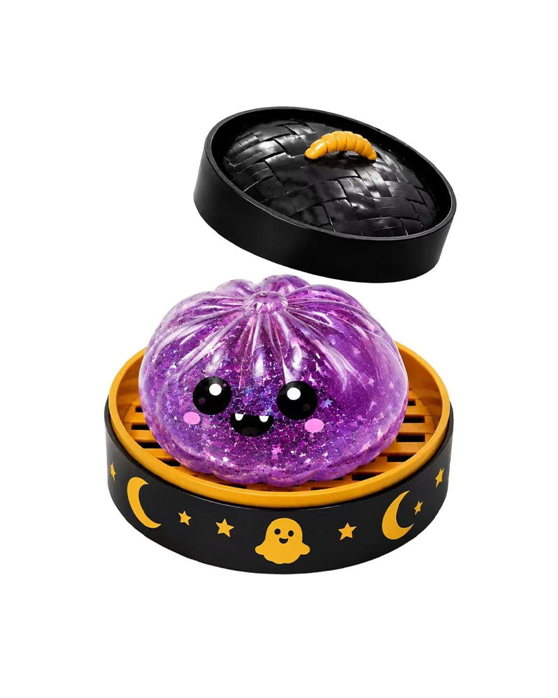 Halloween-Set Med Gulliga Läskiga Spök-Maruko-Mjuka Tryckleksaker, Miniatyr Bärbar Stressleksak, Sensoriska Produkter För Halloween-Tillbehör, Påfyllnad Till Festgodispåsar & Minipresenter