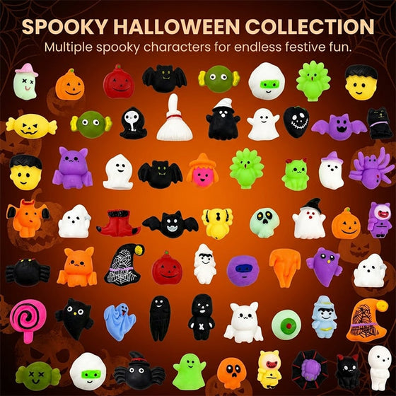 Halloween-squishies stressavlastande leksaksset