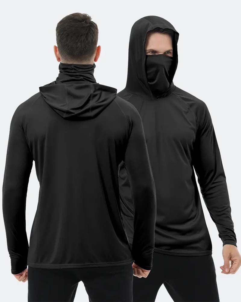 Herr Hoodies Ventilerad Snabbtorkande Hoodie Sol