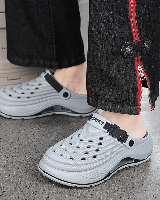 Sandaler Utomhus Tjock Sula Halkfri Luktbeständig Hållbar Snabbtorkande Mjuk Strand