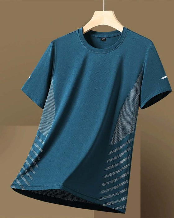 T-Shirt Sida Rand Herr Is Silke