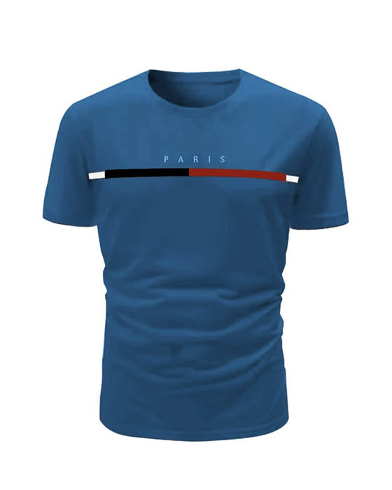 T-Shirt Snabbtorka Rund Hals Kort Ärm