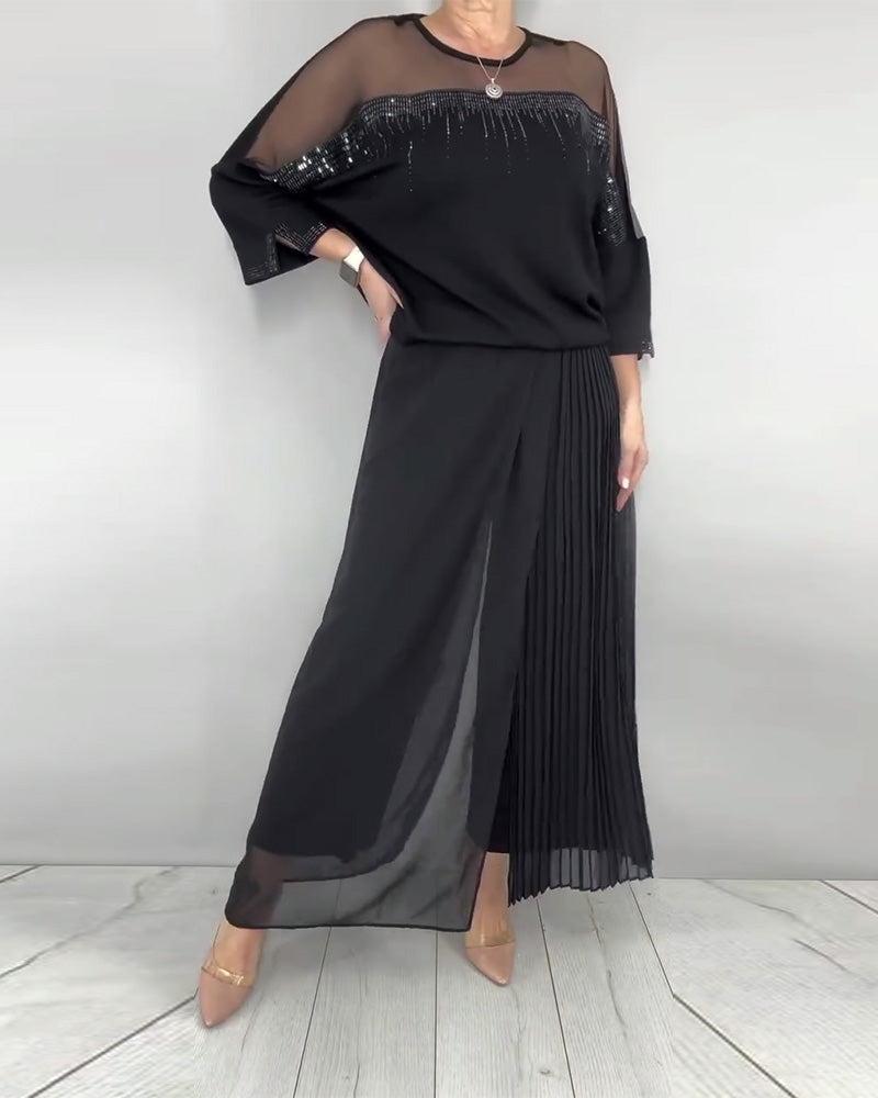 Blus Nät Skarvning Lössittande