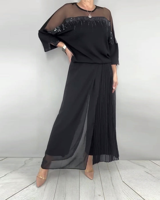 Blus Nät Skarvning Lössittande