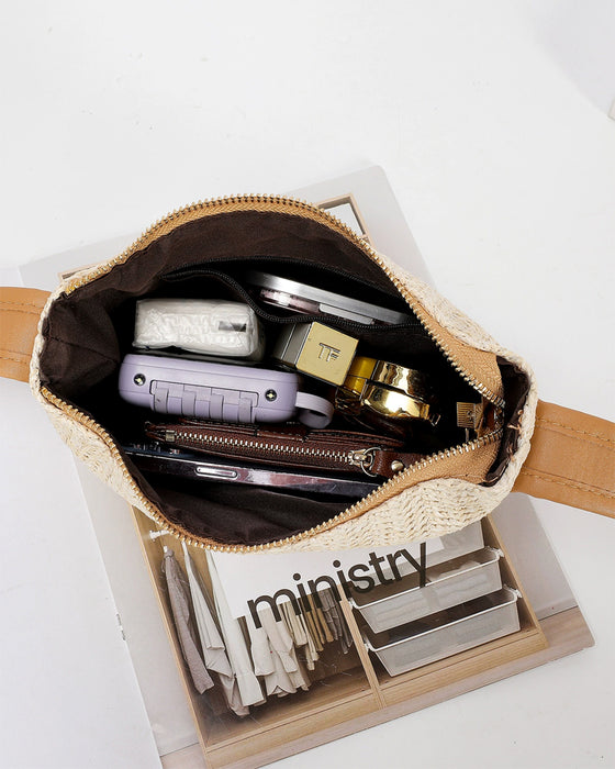 Stråflätad Lunchlådeväska