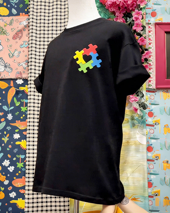 T-Shirt Välgörenhetstema Tryckt