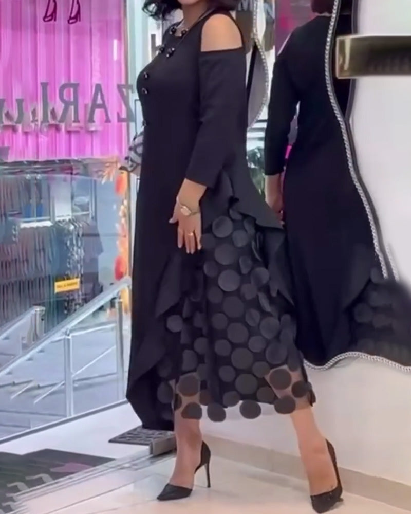 Klänning Av Axelled Modig Lapptäcksarbete