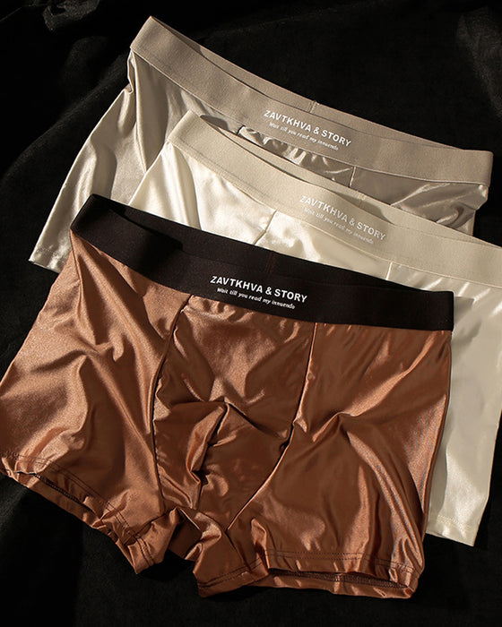 Lyxig IsSilk Herrboxershorts