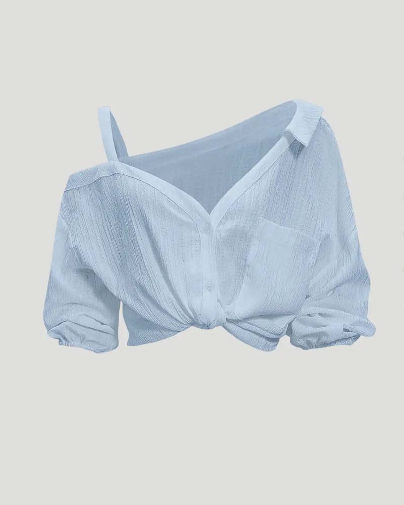 Blus Enaxlad Rem Twist
