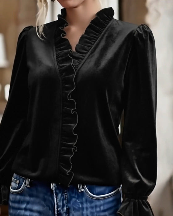 Topp Ryschad Sammet Elegant