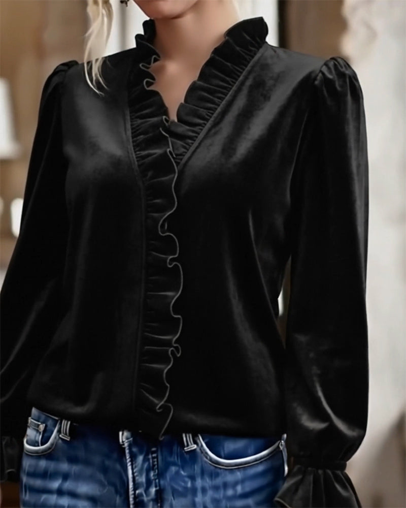 Topp Ryschad Sammet Elegant