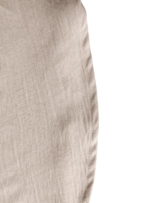 Blus Liten V-Hals Ruffle