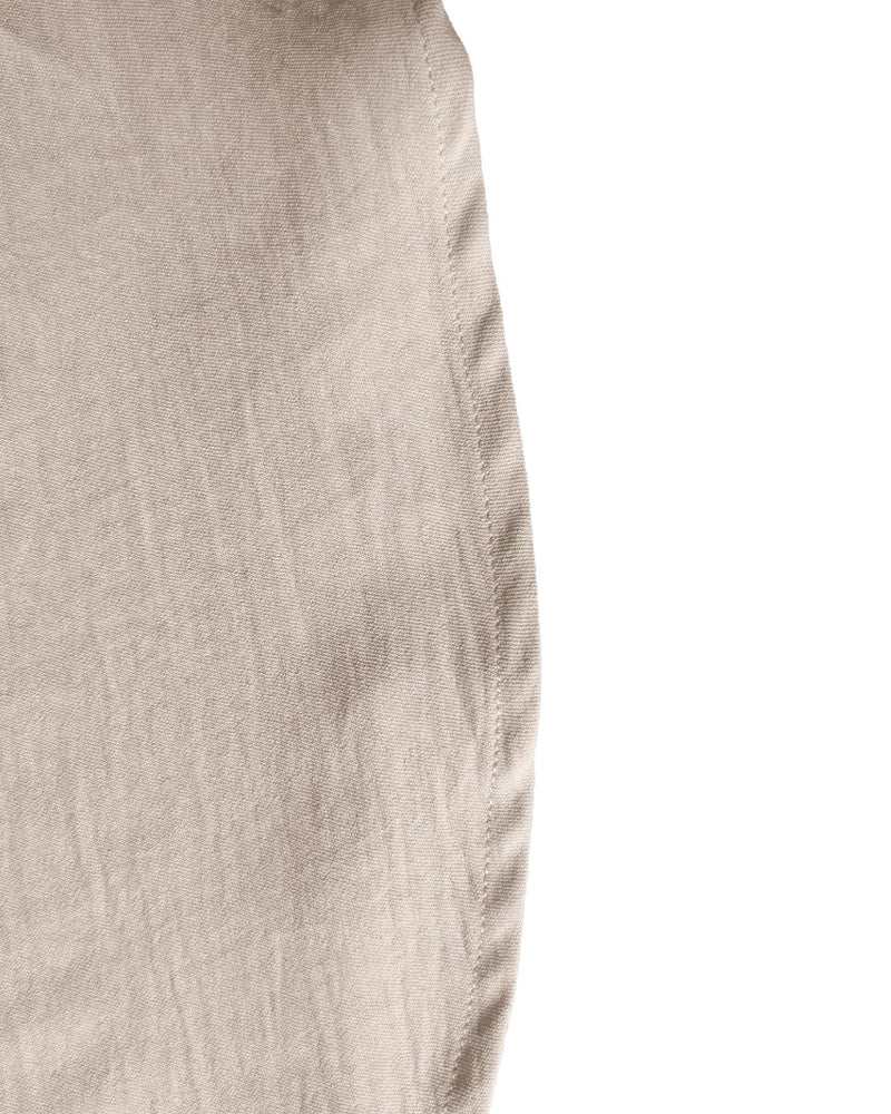 Blus Liten V-Hals Ruffle