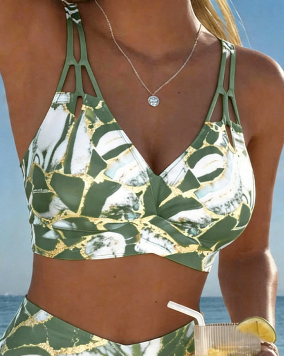 Bikini Rem Utskärning Designer