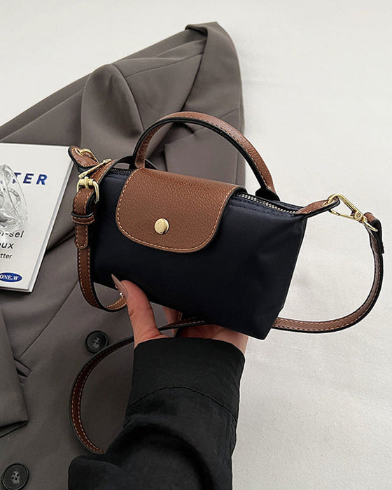 Väska Dam Enkel Flik Crossbody