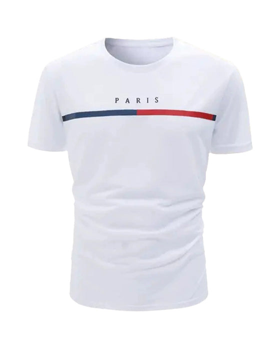 T-Shirt Snabbtorka Rund Hals Kort Ärm