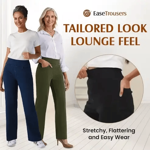 Byxor Dam Högmidjade Stretch Casual Yoga Vida Ben