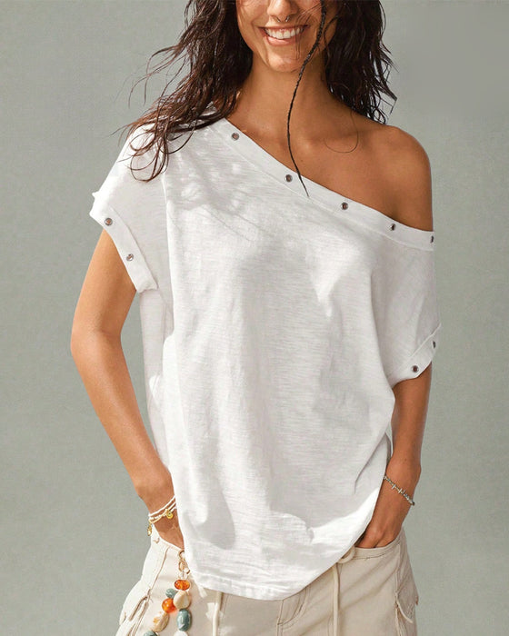 T-Shirt Enaxlad Nit Solid