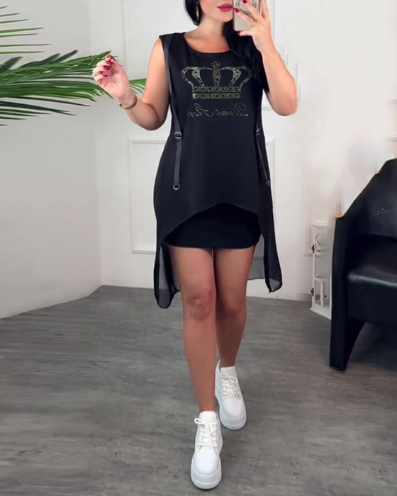 Blus Slim Fit Street Style