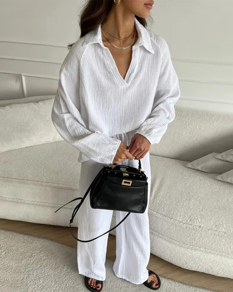 Set Med Vida Ben-Byxor I Två Delar