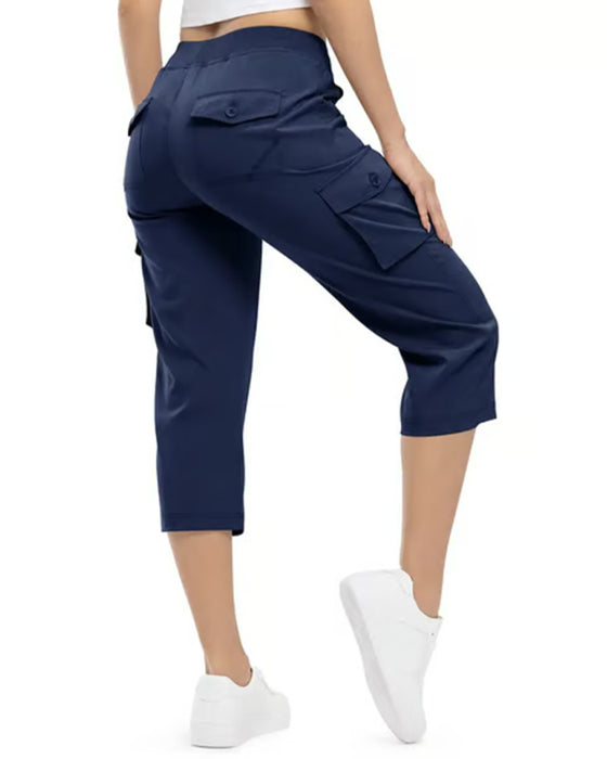 Byxa Casual Cropped Multificka Vandring