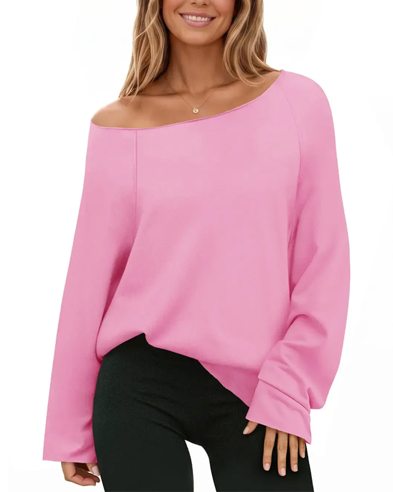 Sweatshirt En-Axel Lös Solid