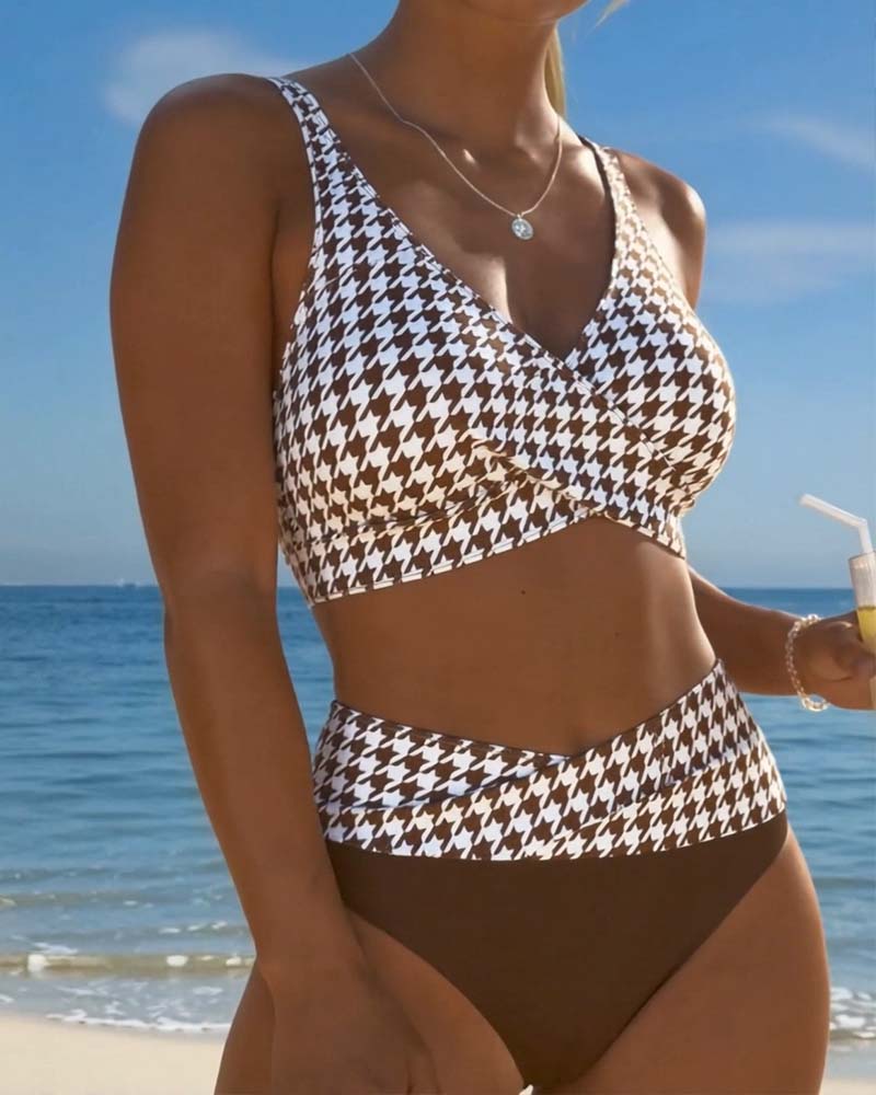 Bikini Hundtand Korsstycke