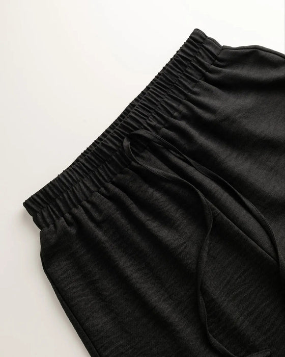 Set Lång Ärm Casual Solid