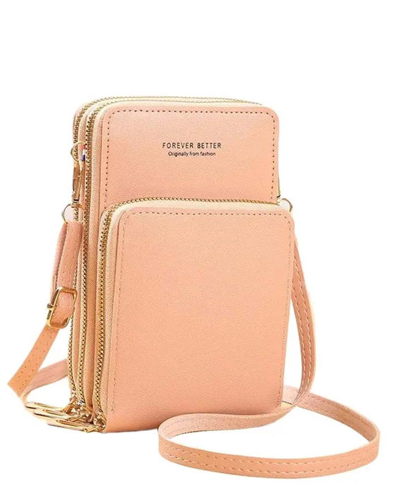 Enfärgad Mode Crossbody Telefonväska