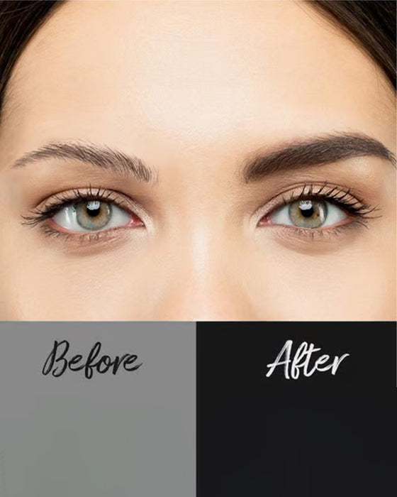 Återanvändbar Ögonbryn Stencil Formningskit
